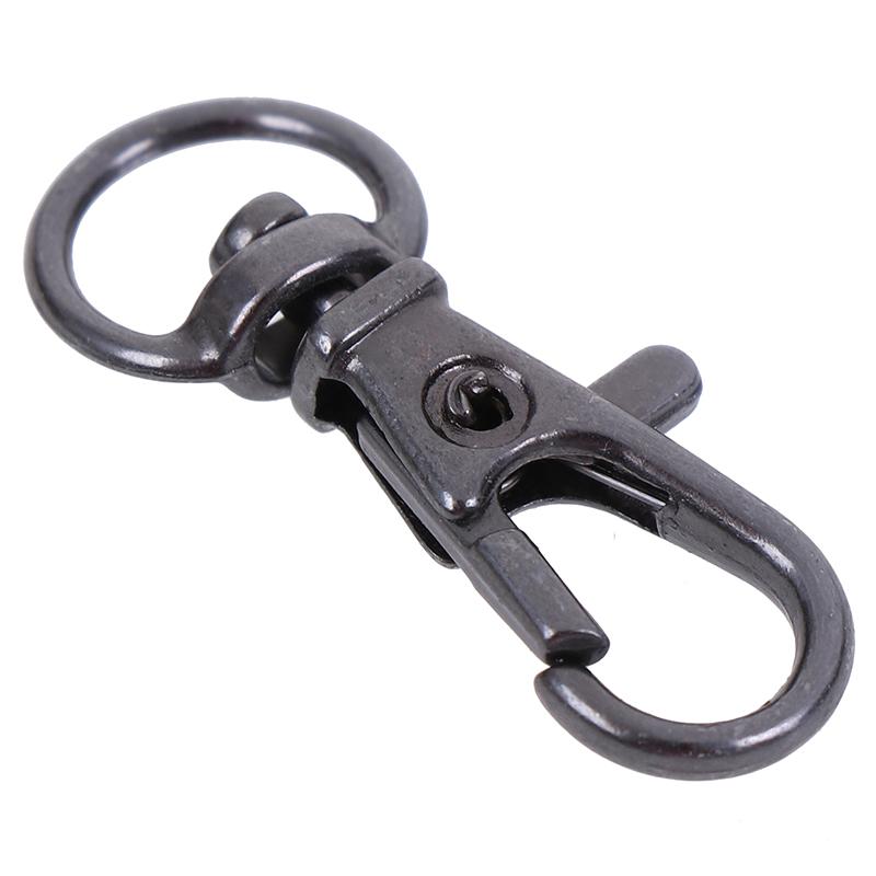 10 Pcs Swivel Trigger Clips Snap Hooks Lobster Clasp Keychain Bag Diy Craft Key