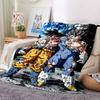 1pc Saiyan, Blanket Soft All Season Throw with Vibrant Design, Perfect for Home, Travel, and Gifts, Ideal for Naps and Camping