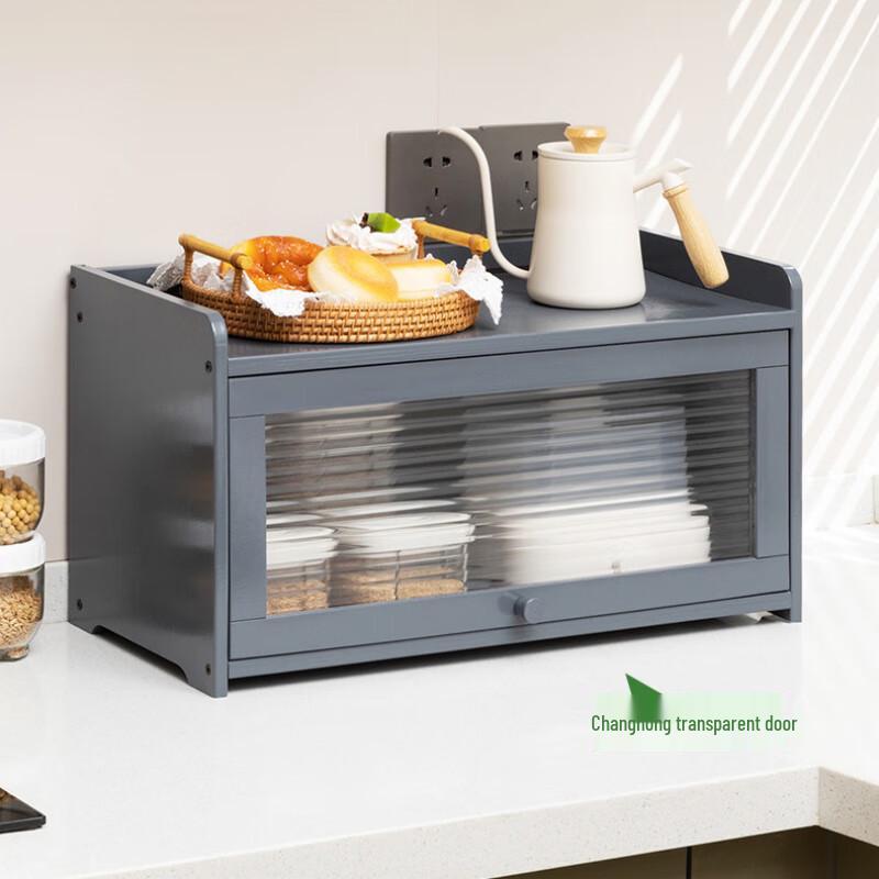 Bamboo Kitchen Countertop Storage Shelf