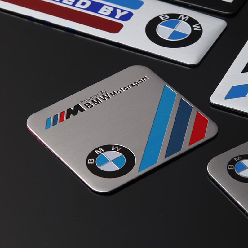 JVVO7 Car Valve Core BMW Decorative Car Stickers M-series Trunk Decal Accessories For BMW E46 E90 E60 F30 F10 E39 E36 F20 G30 G20 E87