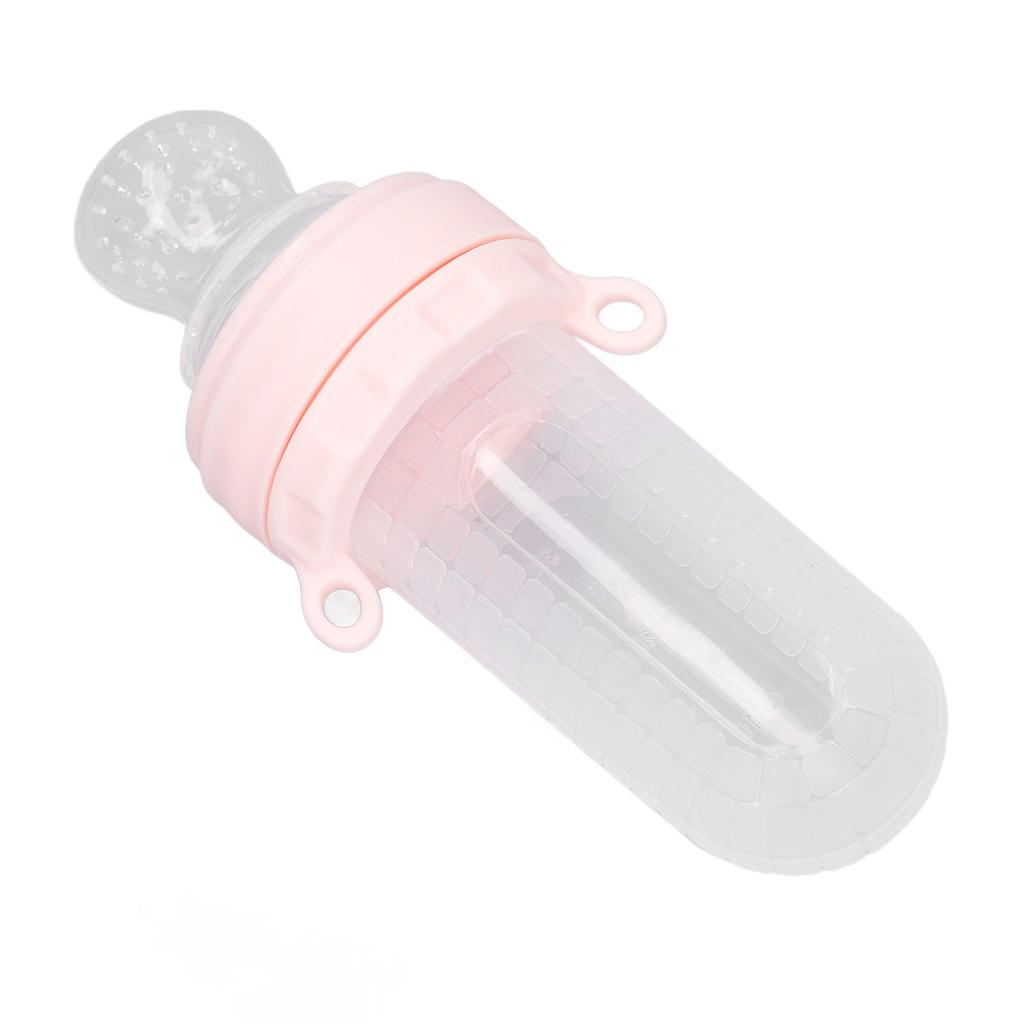 Baby Food Feeder Cute Shaped Soft Silicone Squeeze Spoon Fruit Pacifier Feeder for Infants