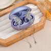 Earbuds FreeClip Borboleta Diamante Clipe de Orelha: Brinco Feminino Elegante, Luxuoso, de Alta Classe