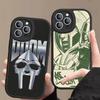Underground Hip Hop M-MF-DOOM For IPhone 16 15 14 16E 13 12 11 Pro Max Plus Phone Leather Case