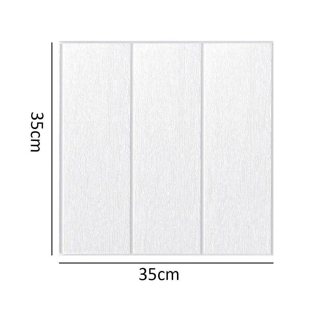 Schaum Schalldichte 3D Wand Aufkleber wasserdicht selbstklebende Tapete Wohnzimmer Schlafzimmer