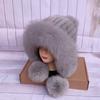 High-end Women's Hats New Warm Thickened Caps