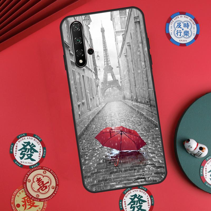 Paris Eiffel Tower For Huawei Nova Y73 Y72 Y61 Y91 Y90 Y70 Y60 12s 12i 11i 8i 9 10 SE P60 Pro P30 P40 Lite Case
