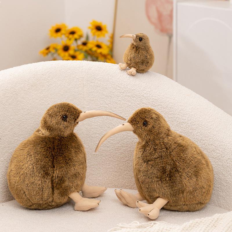 Kiwi Bird Plush Toy: Cute New Zealand National Bird Doll Pendant