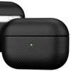 Carbon Fiber Earbud Case AirPods Pro 2 Full Cover Protective Sleeve Handmade Black