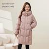 SNOWFLYING Women's 2025 New Chinese Style Mid-Length Down Jacket