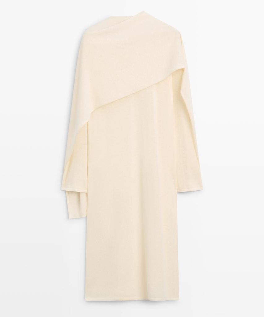 Masimodutti Fluid Tunic Dress