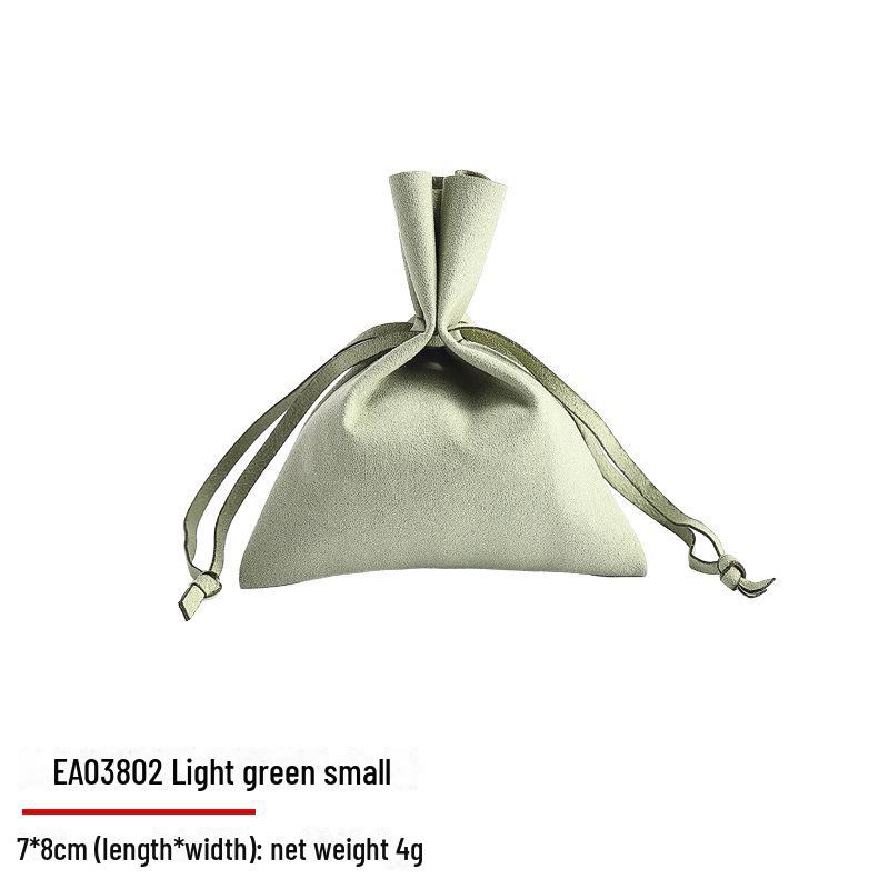 Digu Premium Microfiber Jewelry Drawstring Bag with Custom Logo Option