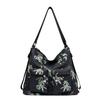 Women's Large Shoulder Bag Fashion Outdoor Travel Crossbody Bag Large Capacity Handbag Waterproof Nylon Cloth Bag