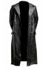 New autumn and winter vintage leather men's medieval coat Medieval coat men
