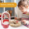 Miniature Reborns Pig Doll Figurine 5PCS Sensory Animal Figure Doll Nursing Toy For Children Indoor Outdoor Pretend Play