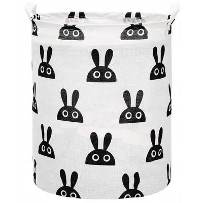 Folding Toy Basket Container Laundry Bag Bunnies Organizer 45 Cm
