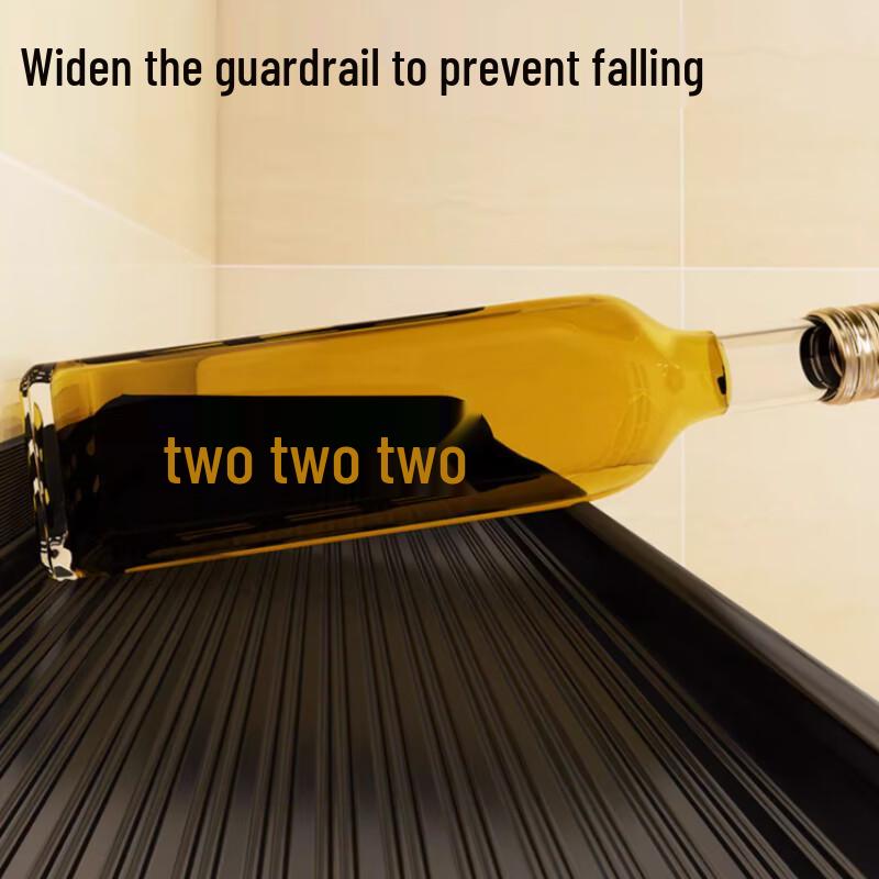 Punch-Free Wall-Mounted Kitchen Storage Rack