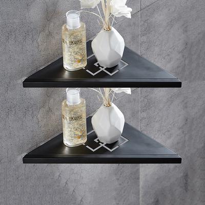 Badezimmerregale Schwarz Edelstahl 304 Wand Badezimmerregal Duschablage Rack Badezimmerzubehör Regale WF-18062