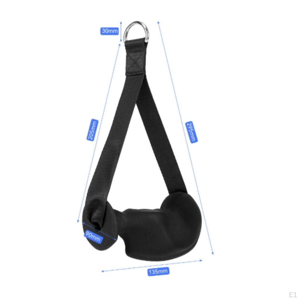 Fitnessgriff mit gepolstertem Griff, ergonomische Kabelzuggriffe für Fitness