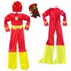 Svalový kostým Flashe pro chlapce Nový design pro cosplay a večírky