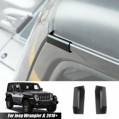 2x Dachrinnen-Verlängerungsset für Jeep Wrangler JL & JT ab 2018