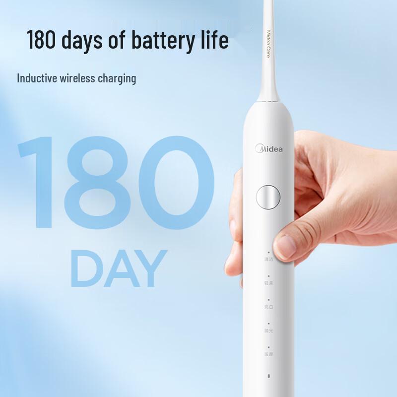 Midea MR1 Series Sonic Electric Toothbrush CN plug (adapter included)