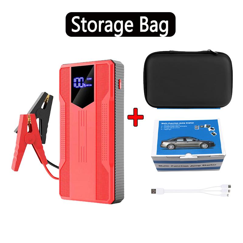Car Emergency Booster Starter LED Flashlight 30000mAh Car Jump Starter Battery Power Bank 12V Auto Starting Device Petrol Diesel