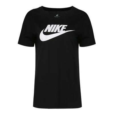 As W Nsw Lifestyle Series Logo Buchstaben Rundhals Atmungsaktiv Kurzarm T-Shirt Damen T-Shirt 846469-010