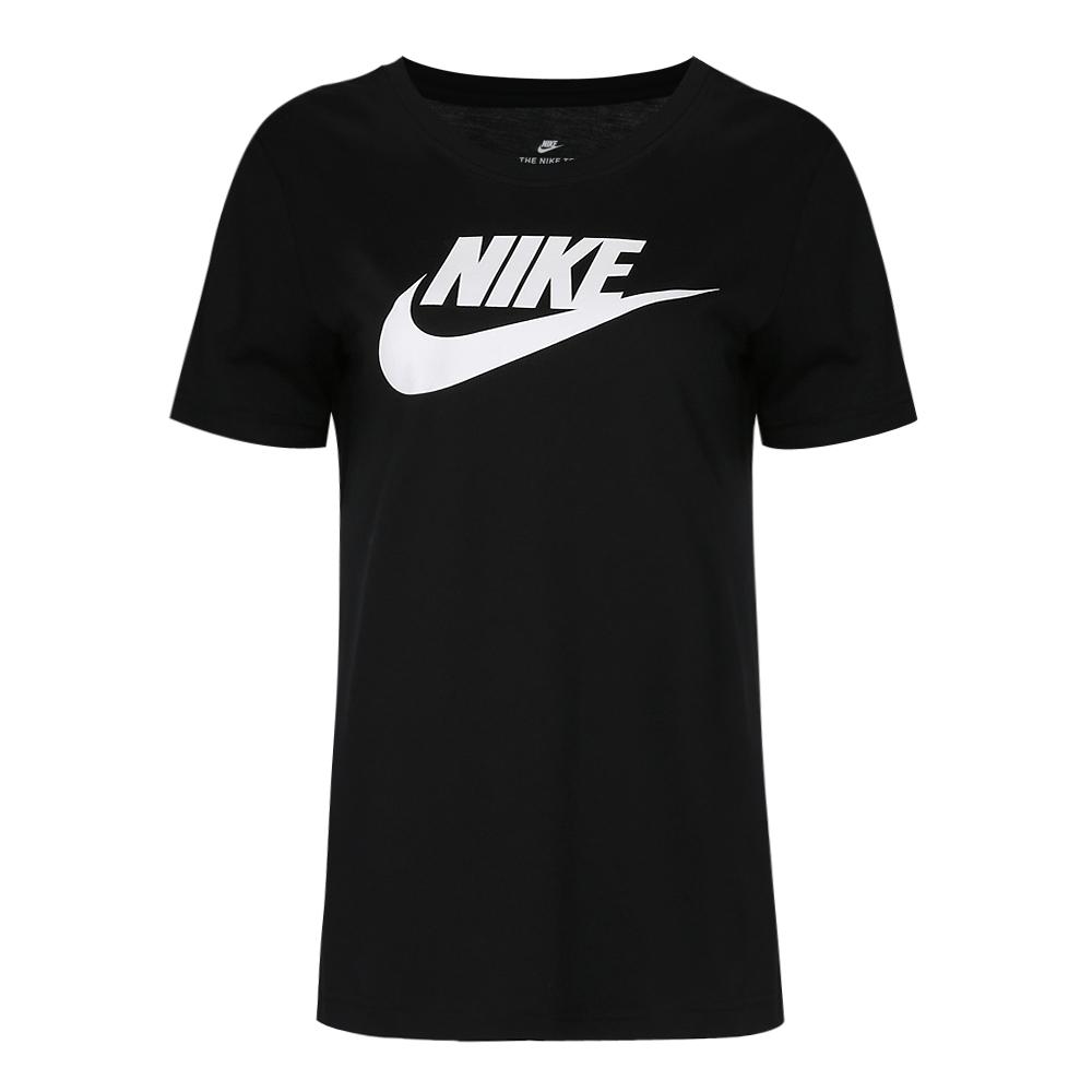 Nike As W Nsw Lifestyle Series Logo Letter Round Neck Breathable Short Sleeve T-Shirt Women T-Shirt 846469-010