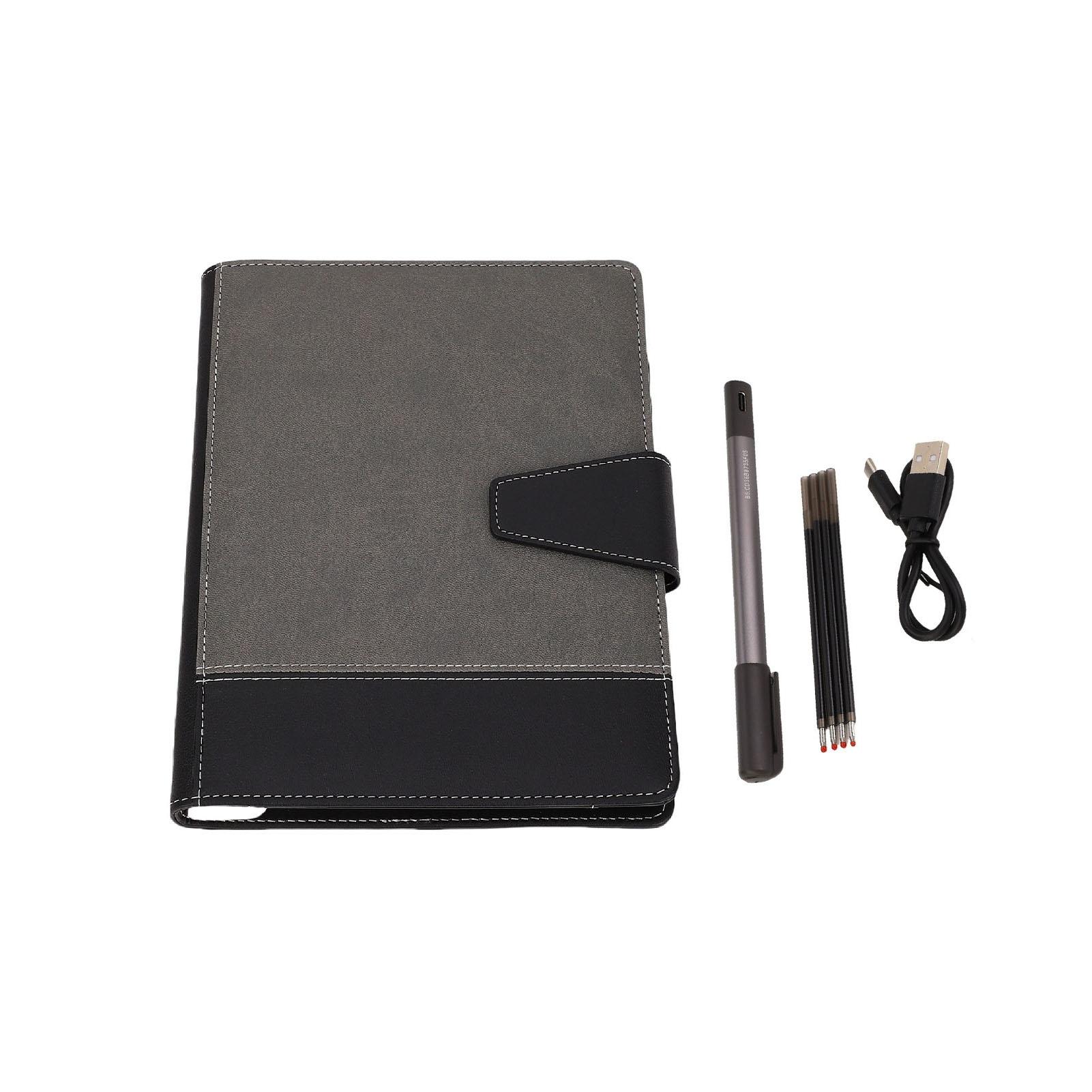 Set Smart Penna Digitale e Quaderno 16M Bluetooth 5.0 Sincronizzazione Smart Pen 64 Pagine di Quaderno con Ricariche per Riunioni di Lavoro