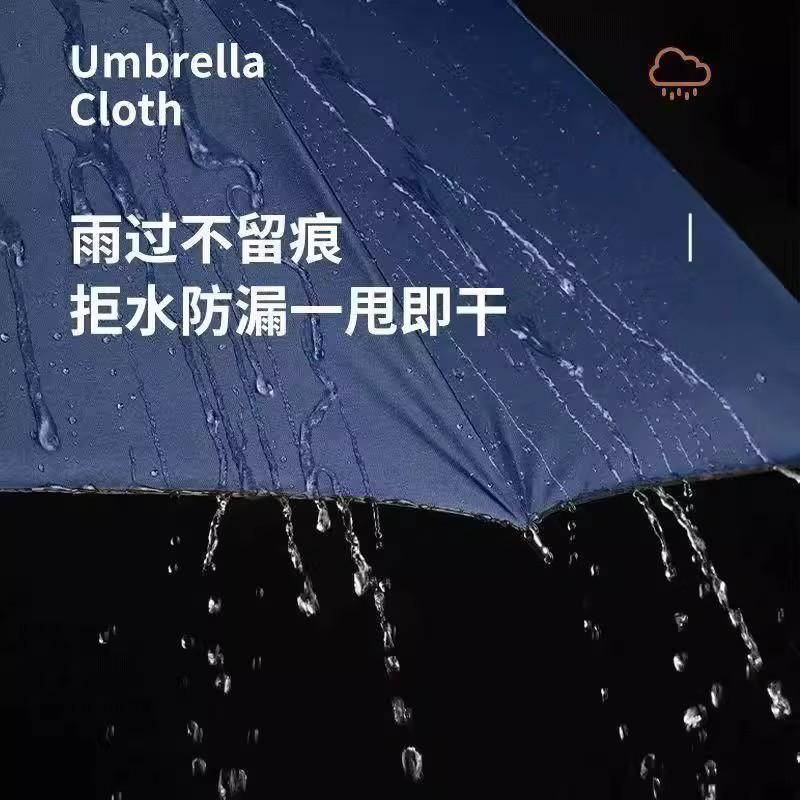 11 Bone Oversized Vinyl Bold Extension Rod Manual Reverse Umbrella Weather and Rain Can Be Printed LOGO Advertising Gift Umbrella