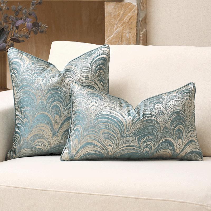 Luxury Geometric Cushion Cover - No Insert, Ideal Sofa Decor & Gift