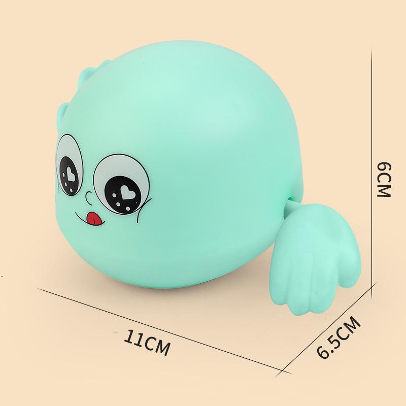 Summer Baby Bath Toy: Wind-up Little Dolphin & Clownfish