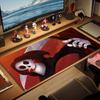 Grim Print Cushion Non-slip Laptop Tablet Big Mousepad XXL Mat Mini PC Playmat With Lock Edge