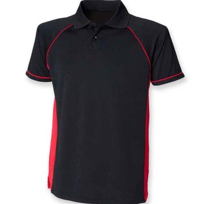 Performance-Poloshirt für Herren mit Kontrasteinsätzen