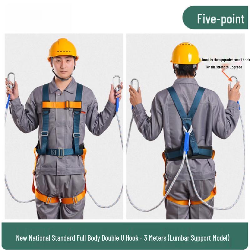 OLOMM Full Body Fall Protection Harness