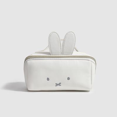 Borsa a Mano alla Moda a Forma di Coniglio Carino, Beauty Case per Ragazze, Borsa Portatile Multifunzionale per Lavaggio e Conservazione