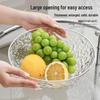 Water Ripple Design Fruit & Snack Plate