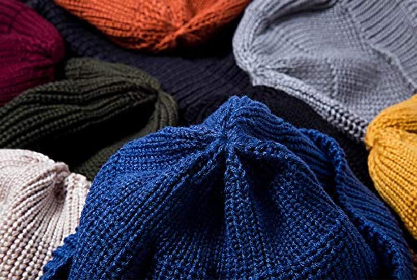 Clape Knit Roll Brimless Sag Watch Stretch Excellent Men's Cap, Beanie, Cap, Fisherman's Cap, Hat, Cap, Cap, Stylish, Shallow, Material, Warmth,