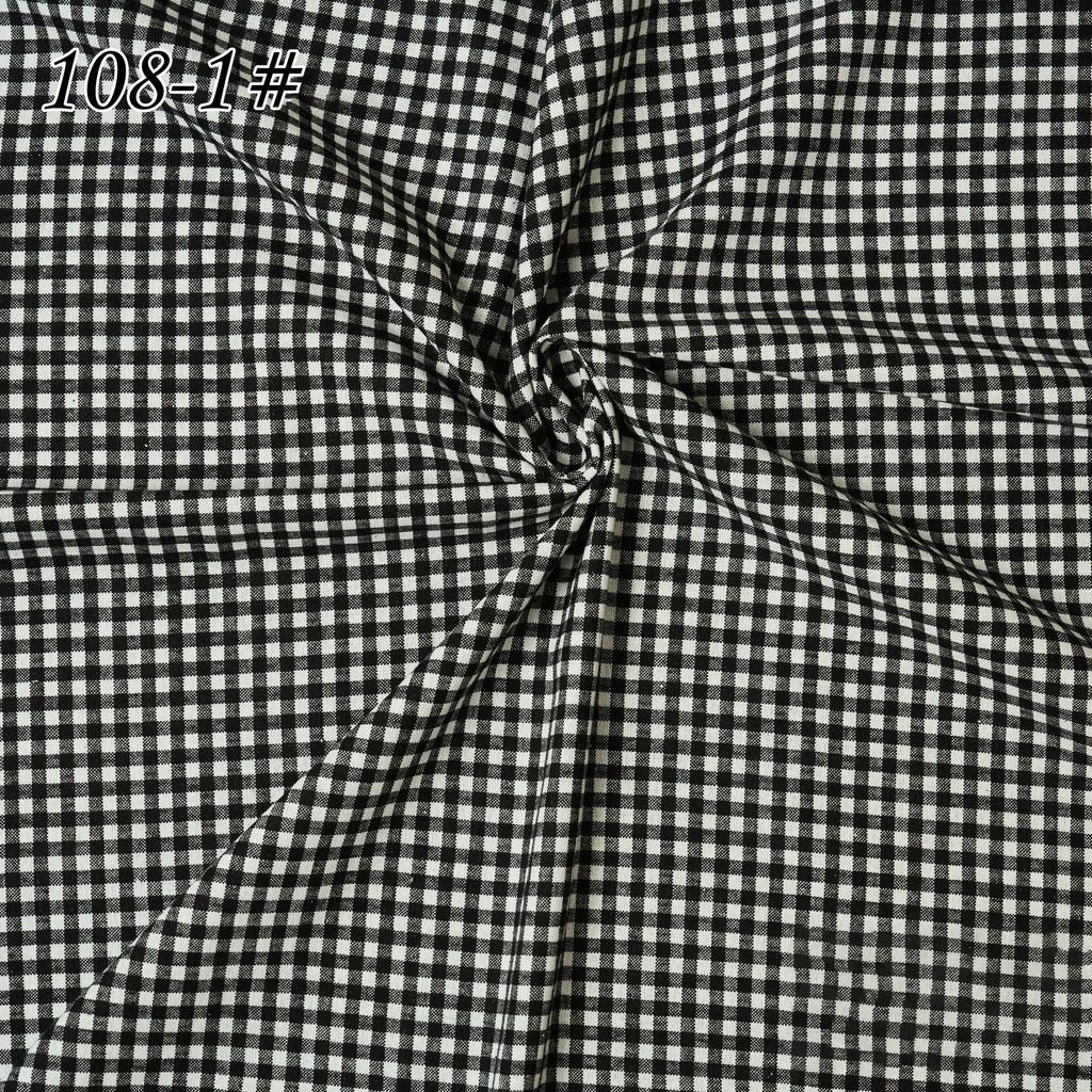 145x100cm Cotton Linen Small Floral Printed Fabric For Women's Clothing, Decorative Fabric DIY Handmade Sewing Cloth Fabric