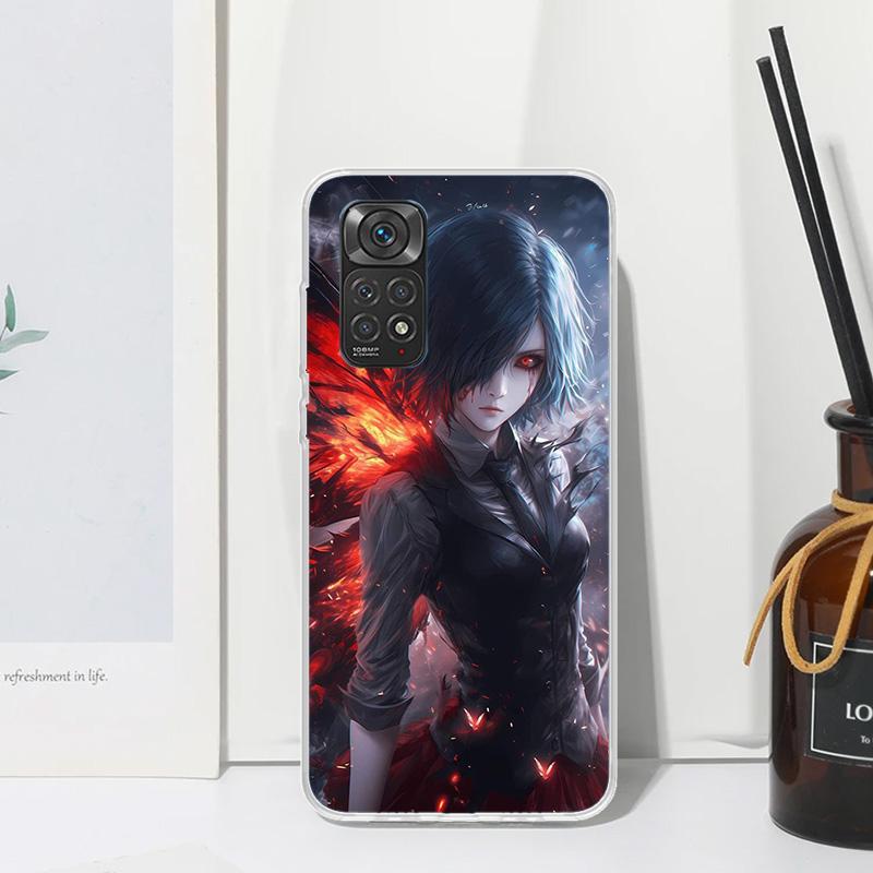 

G-Ghoul Tokyo Touka Kirishima Phone Case For Xiaomi Redmi Note 15 13 14S 14 Pro Plus 12S 11S 10S 12 11E 10 11T Art Fundas Back C Redmi Note 12S
