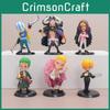 Pvc Piece One Model Ornament Set Of Six For Anime Enthusiasts And Display