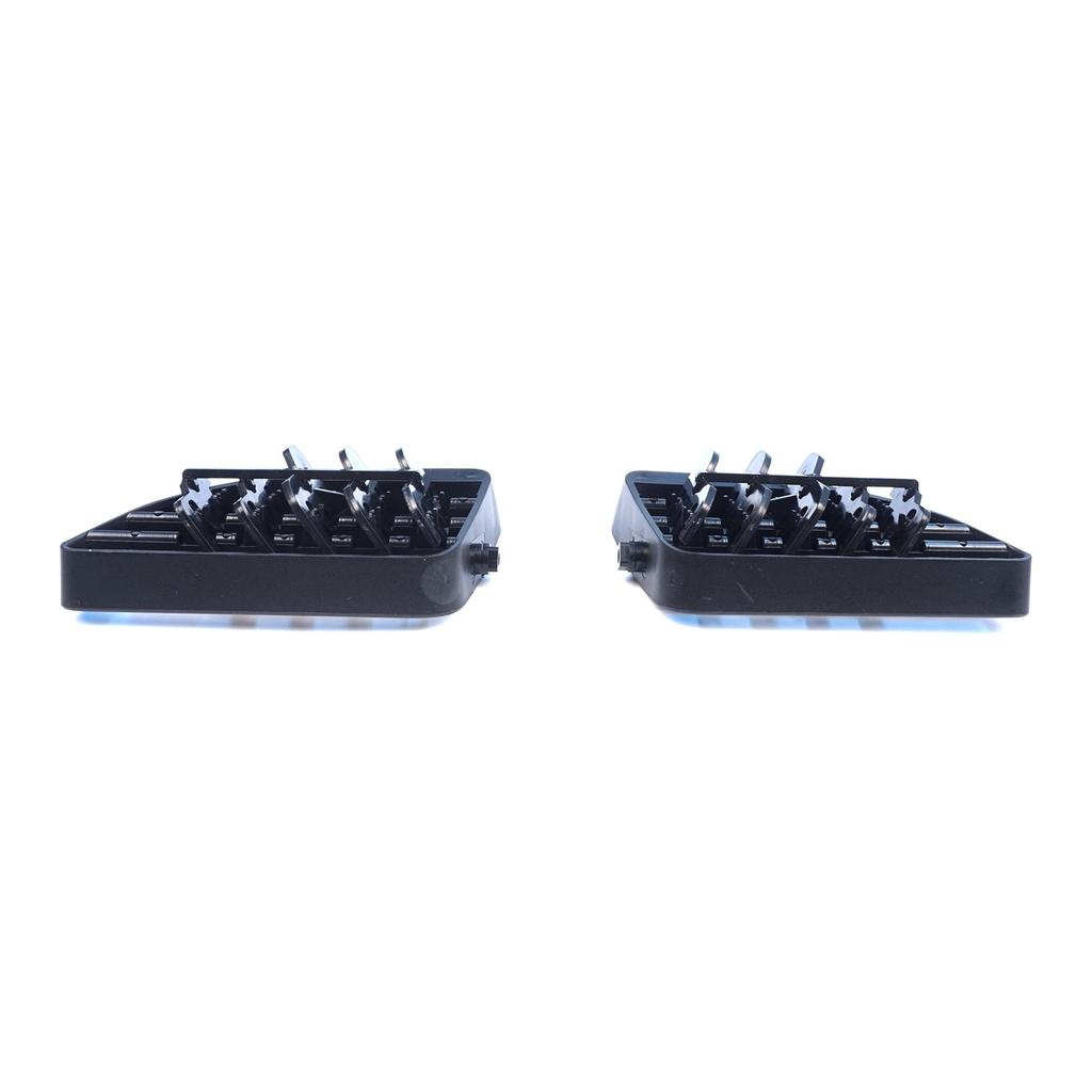 BDP1650 Dashboard Side Air Vent Grill Cover Trim Nozzle Deflector Diffuser Left Right for Renault Megane MK3 2008-2016 Fluence 687618845R 687604198R