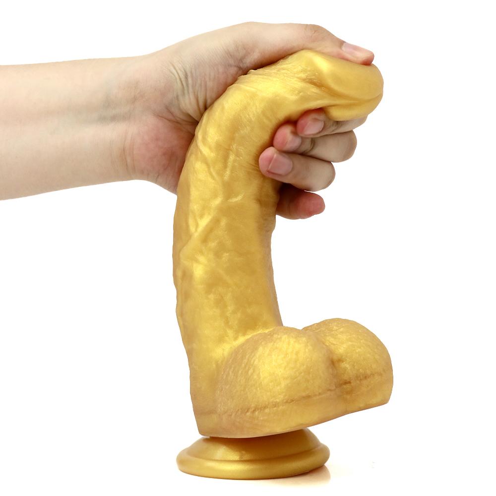 Oversized Dildo Realistic Huge Penis Giant Phallus Long Soft Silicone Suction Cup Anal Sex Toys for Women Vagina Masturbator