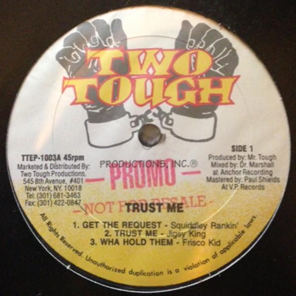 

12inch Record VARIOUS - Trust Me TTEP1003promo Two Tough US Reggae, Ska & Dub Used