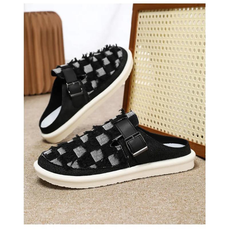 Fashion Breathable Mens Slippers Casual Outdoor Summer Shoes Sneakers Walking Hiking Slides Luxury Designer Fashion House Loafers