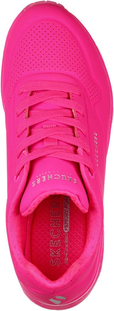 Skechers Uno Night Shades Women's Sneakers (73667) Hot Pink
