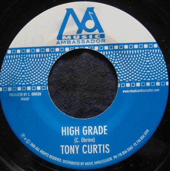 

7inch Record TONY CURTIS High Grade MA001 Music Ambassado 2001 US Reggae Ska Dub Used