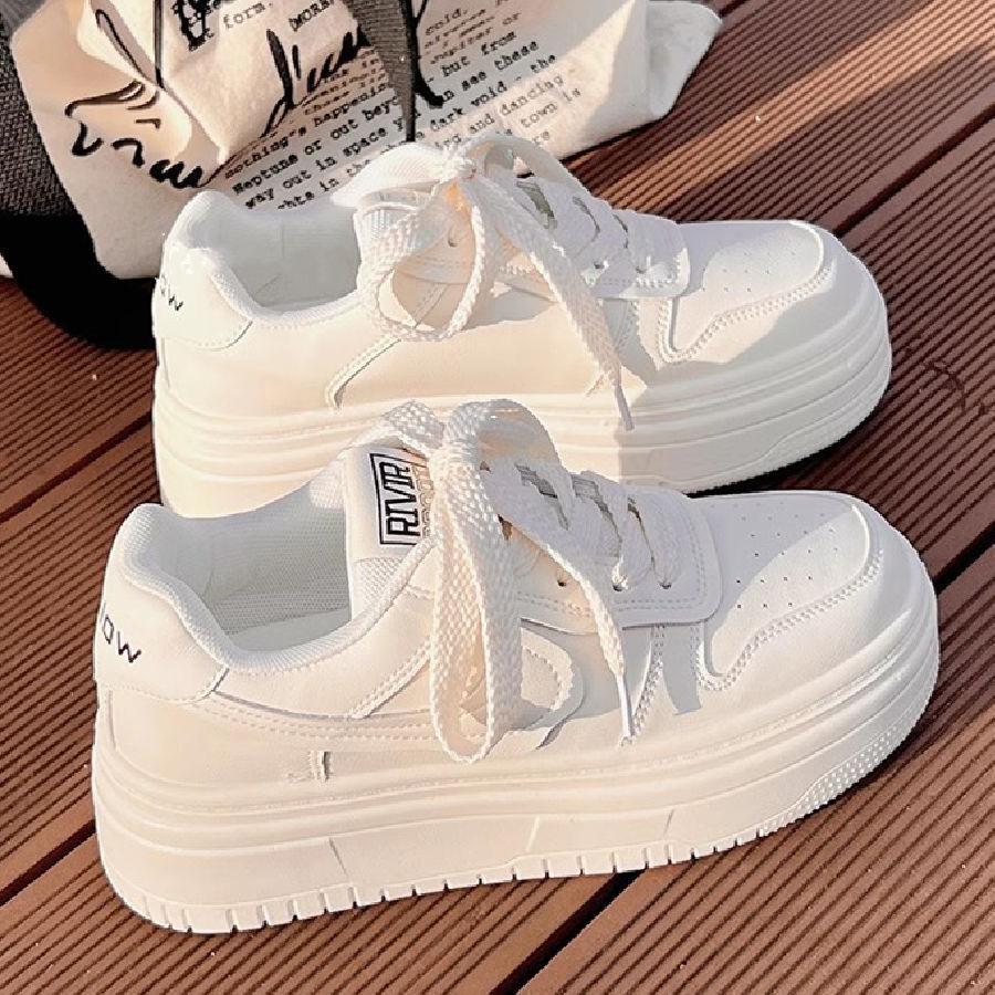 Breathable 22 spring and autumn new muffin thick baseplate shoes casual light sports 35