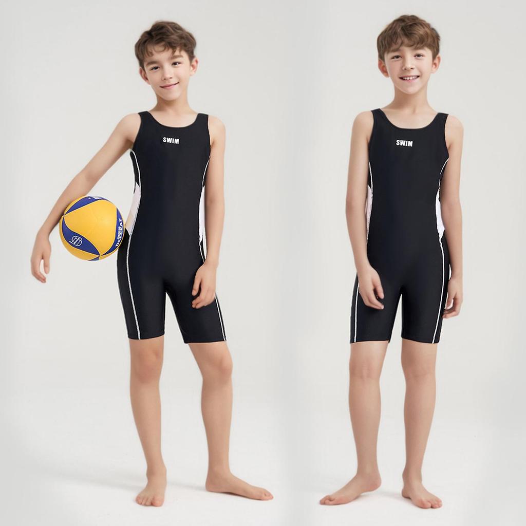 Vestă de înot profesională dintr-o singură piesă pentru băieți, pentru copii de mărime medie și mare