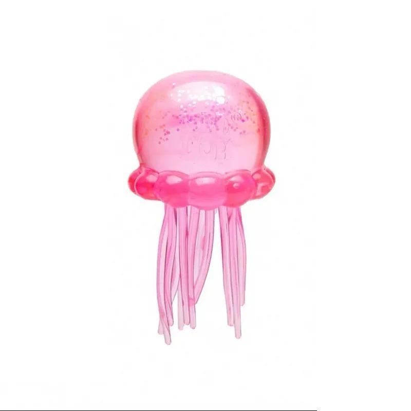 NeeDoh Fuzz Relief Jouet Fidget Fleur Sourire Doux Jouet Anti-Stress Méduse Squish Modélisation Imperméable Jouet Sensoriel Cadeau